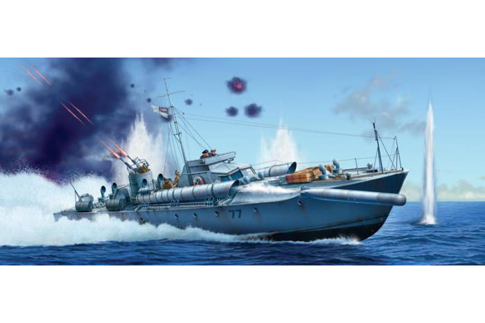 Model Kit loď PRM edice 5610 - VOSPER 72''6' MTB 77 (1:35)