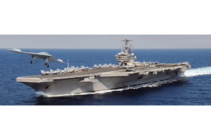 Model Kit loď 5534 - U.S.S. GEORGE H.W.BUSH CVN 77 (1:720)