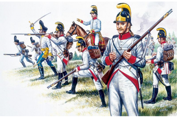 Model Kit figurky 6005 - AUSTRIAN INFANTRY (NAP.WARS) (1:72)