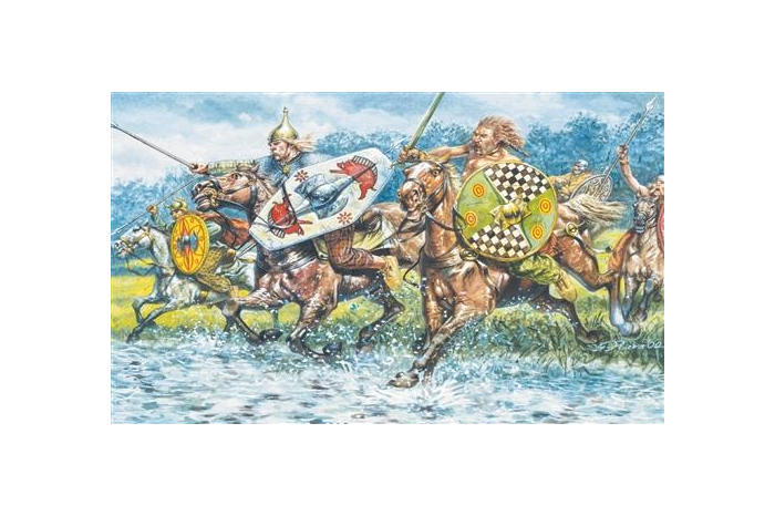 Model Kit figurky 6029 - CELTIC CAVALRY (I-II CENTURY B.C.) (1:72)