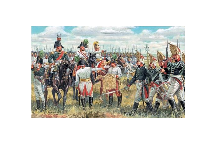 Model Kit figurky 6037 - AUSTRIAN & RUSSIAN GEN. STAFF (NAP. WARS) (1:72)