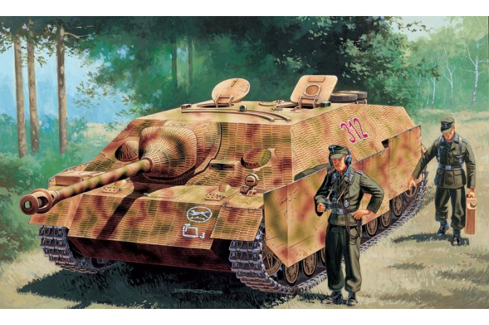 Model Kit tank 6488 - Jagdpanzer IV Ausf.F L/48 late (1:35)