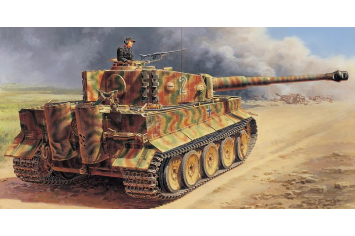 Model Kit tank 6507 - Pz.Kpfw.VI TIGER I Ausf.E mid production (1:35)