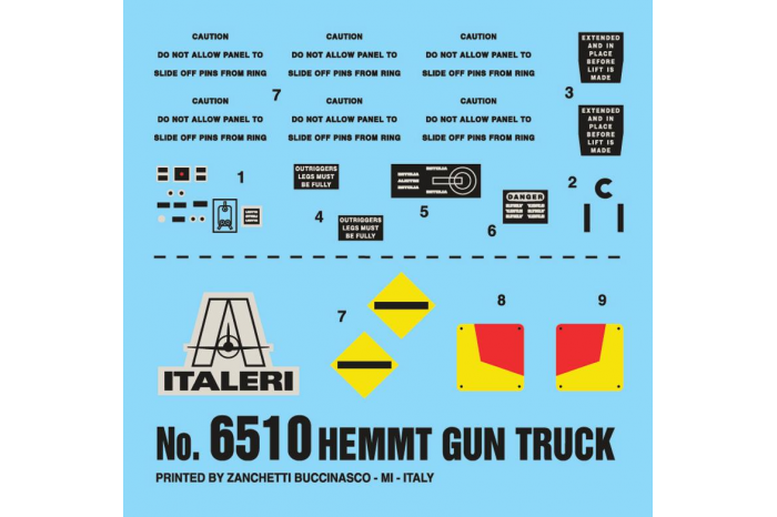 Model Kit military 6510 - HEMTT Gun Truck (1:35)