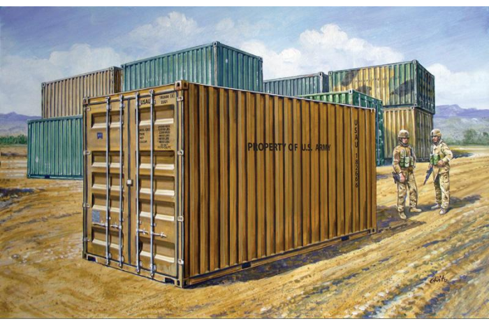 Model Kit doplňky 6516 - 20 ' MILITARY CONTAINER (1:35)