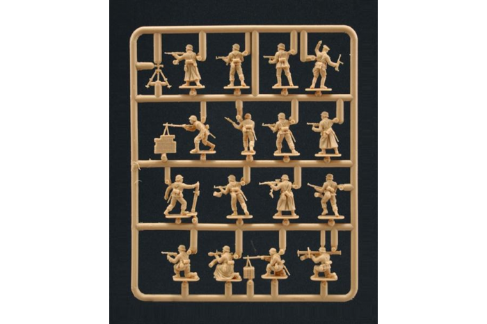 Model Kit figurky 6068 - WWII -GERMAN ELITE TROOPS (1:72)