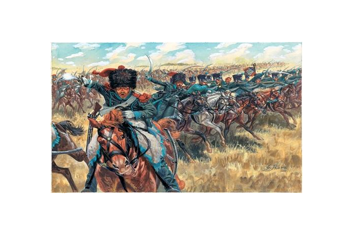 Model Kit figurky 6080 - NAPOLEONIC WARS - FRENCH LIGHT CAVALRY (1:72)