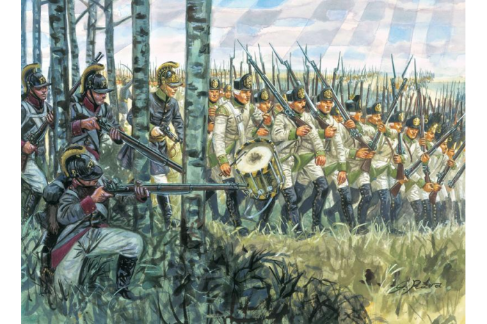 Model Kit figurky 6093 - AUSTRIAN INFANTRY 1798-1805 (NAP.WARS) (1:72)