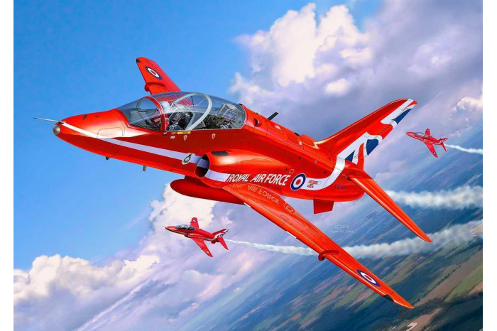 Plastic ModelKit letadlo 04921 - BAe Hawk T.1 Red Arrows (1:72)