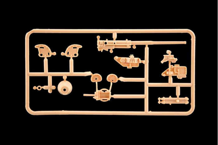 Fast Assembly military 7508 - Autocannon Ro3 with 90/53 AA gun (1:72)