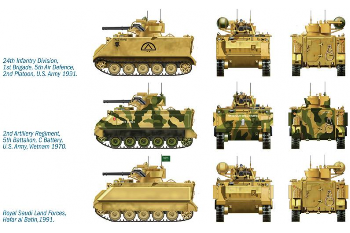 Model Kit military 7066 - M163 VULCAN (1:72)