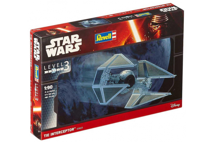 Plastic ModelKit SW 03603 - TIE Interceptor (1:90)