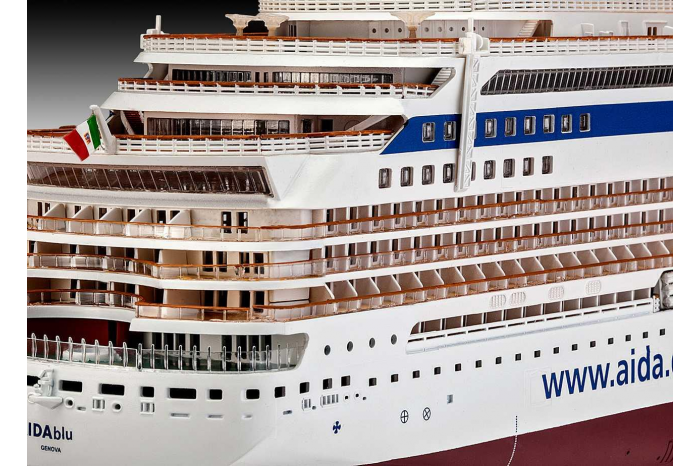 Plastic ModelKit loď 05230 - AIDAblu, sol, mar, stella (1:400)