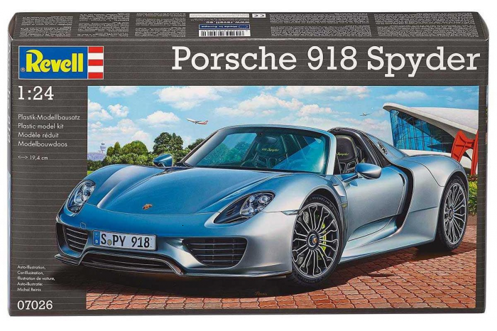 Plastic ModelKit auto 07026 - Porsche 918 Spyder (1:24)