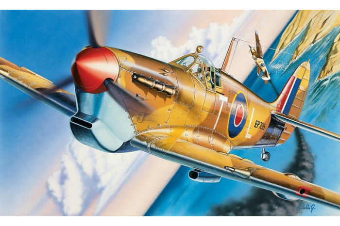 Model Set letadlo 71001 - 1:72 Spitfire Mk. Vb. (1:72)