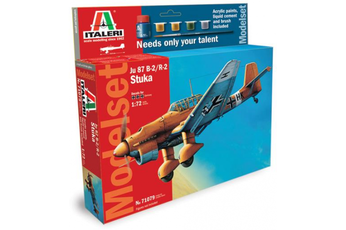 Model Set vrtulník 71079 - 1:72 JU-87 B-2/R-2 Stuka (1:72)