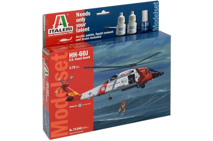 Model Set vrtulník 71346 - 1:72 HH-60J COAST GUARD (1:72)