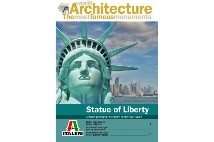 World of Architecture budova 68002 - THE STATUE OF LIBERTY (29,0 cm)