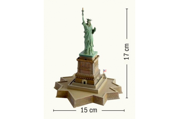 World of Architecture budova 68002 - THE STATUE OF LIBERTY (29,0 cm)