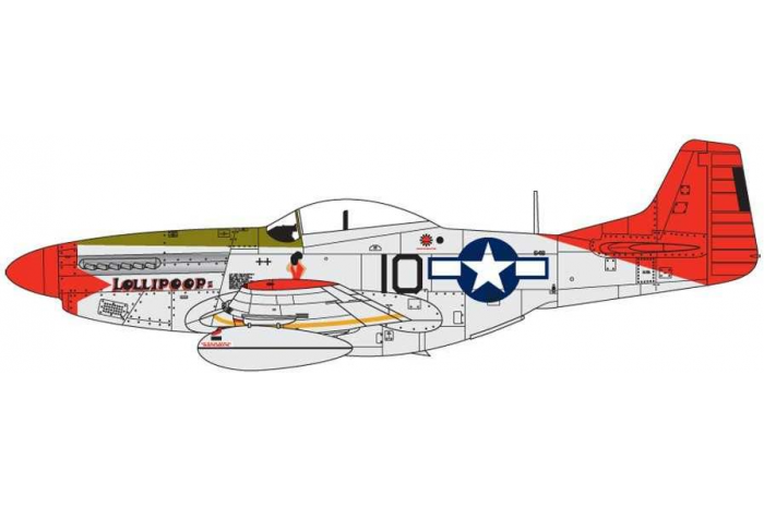 Classic Kit letadlo A01004 - North American P-51D Mustang (1:72)
