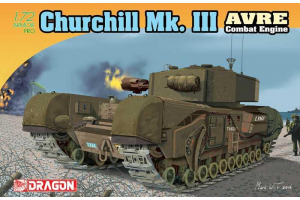 Model Kit tank 7327 - Churchill Mk.III AVRE (1:72)