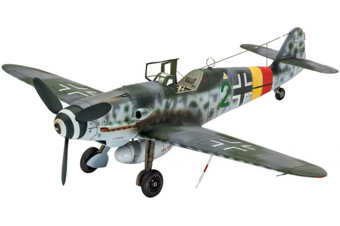 Plastic ModelKit letadlo 03958 - Messerschmitt Bf 109 G-10 (1:48)