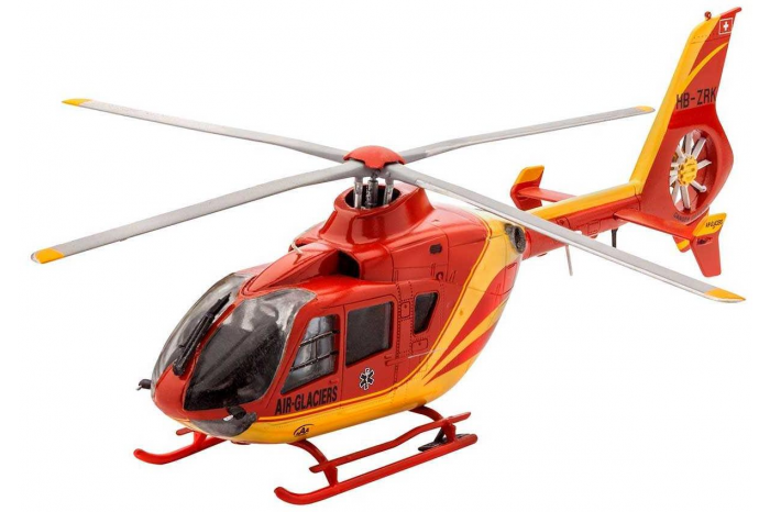 Plastic ModelKit vrtulník 04986 - EC 135 Air Glaciers (1:72)