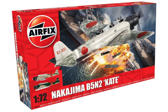 Classic Kit letadlo A04058 - Nakajima B5N2 Kate (1:72) - nová forma