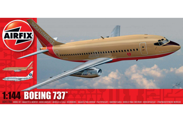 Classic Kit letadlo A04178A - Boeing 737-100 (1:144)