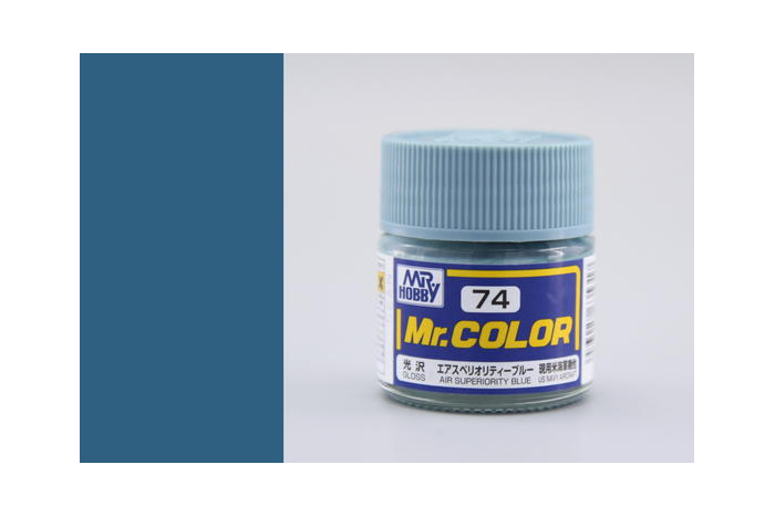 Mr. Color - C074: Modrá lesklá