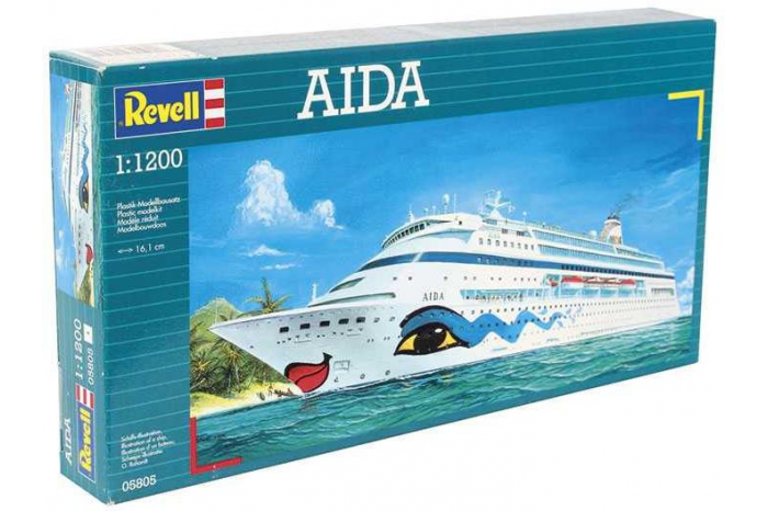 Plastic ModelKit loď 05805 - 'AIDA (1:1200)
