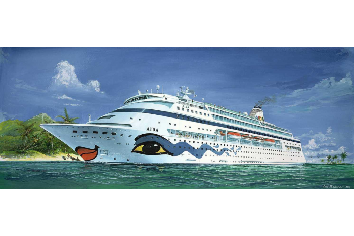 Plastic ModelKit loď 05805 - 'AIDA (1:1200)