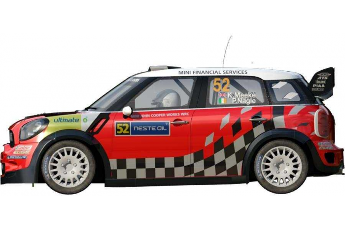 Starter Set auto A55304 - Mini Countryman WRC (1:32)