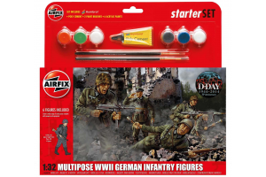 Starter Set figurky A55210 - German Infantry Multi-Pose (1:32)