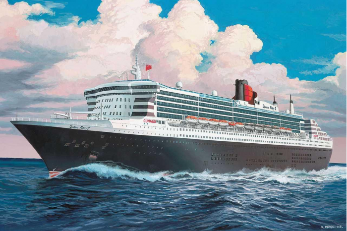 Plastic ModelKit loď  05808 - Queen  Mary 2  (1:1200)