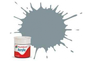 Humbrol barva akryl AB0087 - No 87 Steel Grey - Matt - 12ml