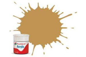 Humbrol barva akryl AB0093 - No 93 Desert Yellow - Matt - 12ml