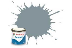 Humbrol barva email AA0967 - No 87 Steel Grey - Matt - 14ml