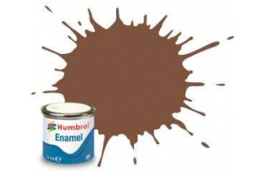 Humbrol barva email AA6224 - No 186 Brown - Matt - 14ml