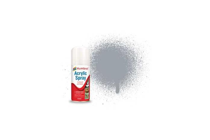 Humbrol sprej akryl AD6165 - No 165 Medium Sea Grey - Satin - 150ml