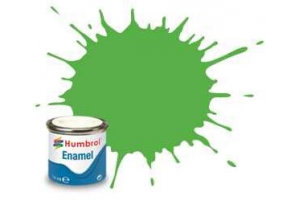 Humbrol barva email AA7081 - No 208 Fluorescent Signal Green - Gloss - 14ml