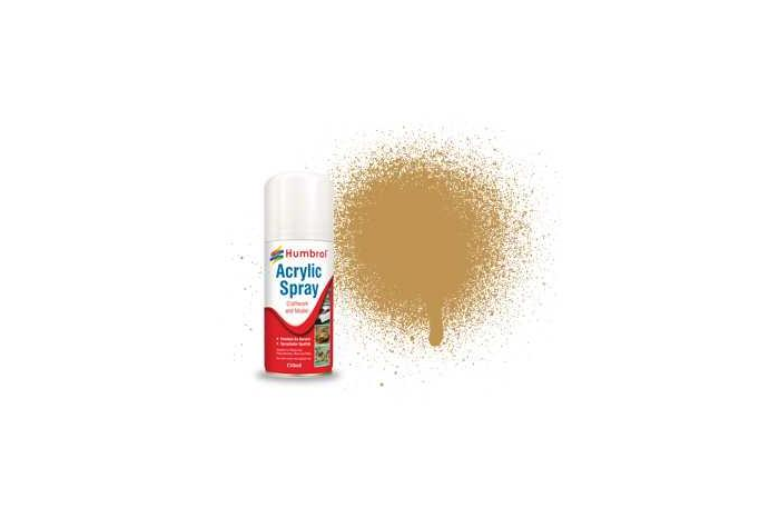 Humbrol sprej akryl AD6093 - No 93 Desert Yellow - Matt - 150ml