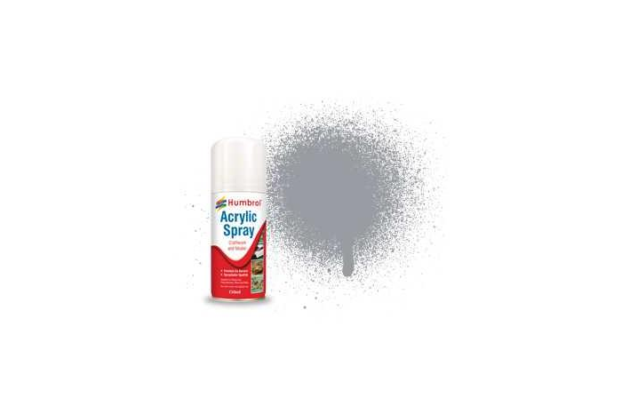Humbrol sprej akryl AD6064 - No 64 Grey - Matt - 150ml