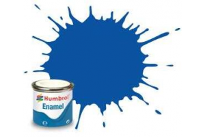 Humbrol barva email AQ0160 - No 14 French Blue - Gloss - 50ml