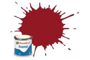 Humbrol barva email AQ0229 - No 20 Crimson - Gloss - 50ml