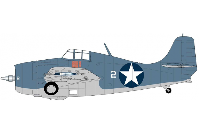 Classic Kit letadlo A02070 - Grumman Wildcat F4F-4 (1:72) - nová forma