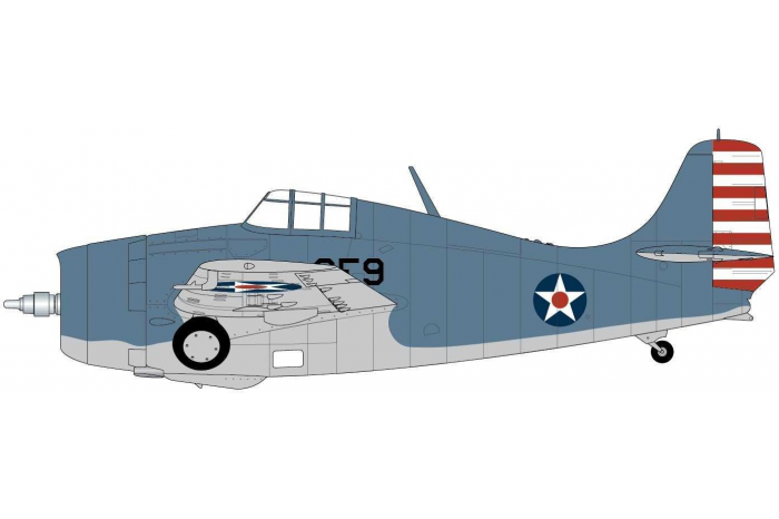 Classic Kit letadlo A02070 - Grumman Wildcat F4F-4 (1:72) - nová forma