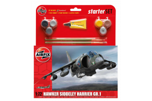 Starter Set letadlo A55205 - Hawker Harrier GR1 (1:72)