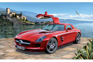Plastic Modelkit auto 07100 - Mercedes SLS AMG (1:24)