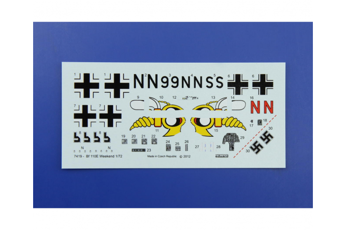 Bf 110E 1:72 - 7419